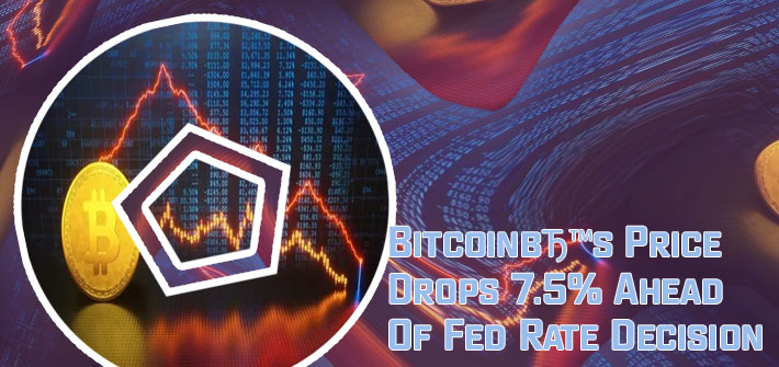 Bitcoin price falling today
