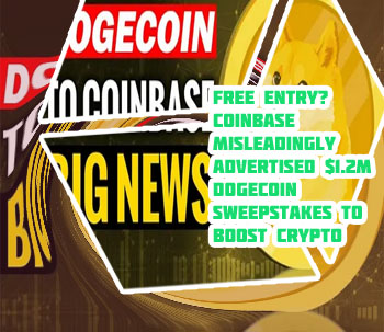 Coinbase dogecoin sweepstakes